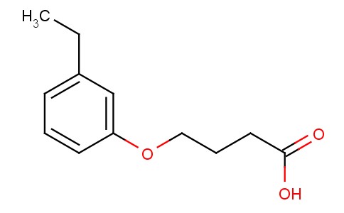 Butanoic acid, 4-(3-ethylphenoxy)-